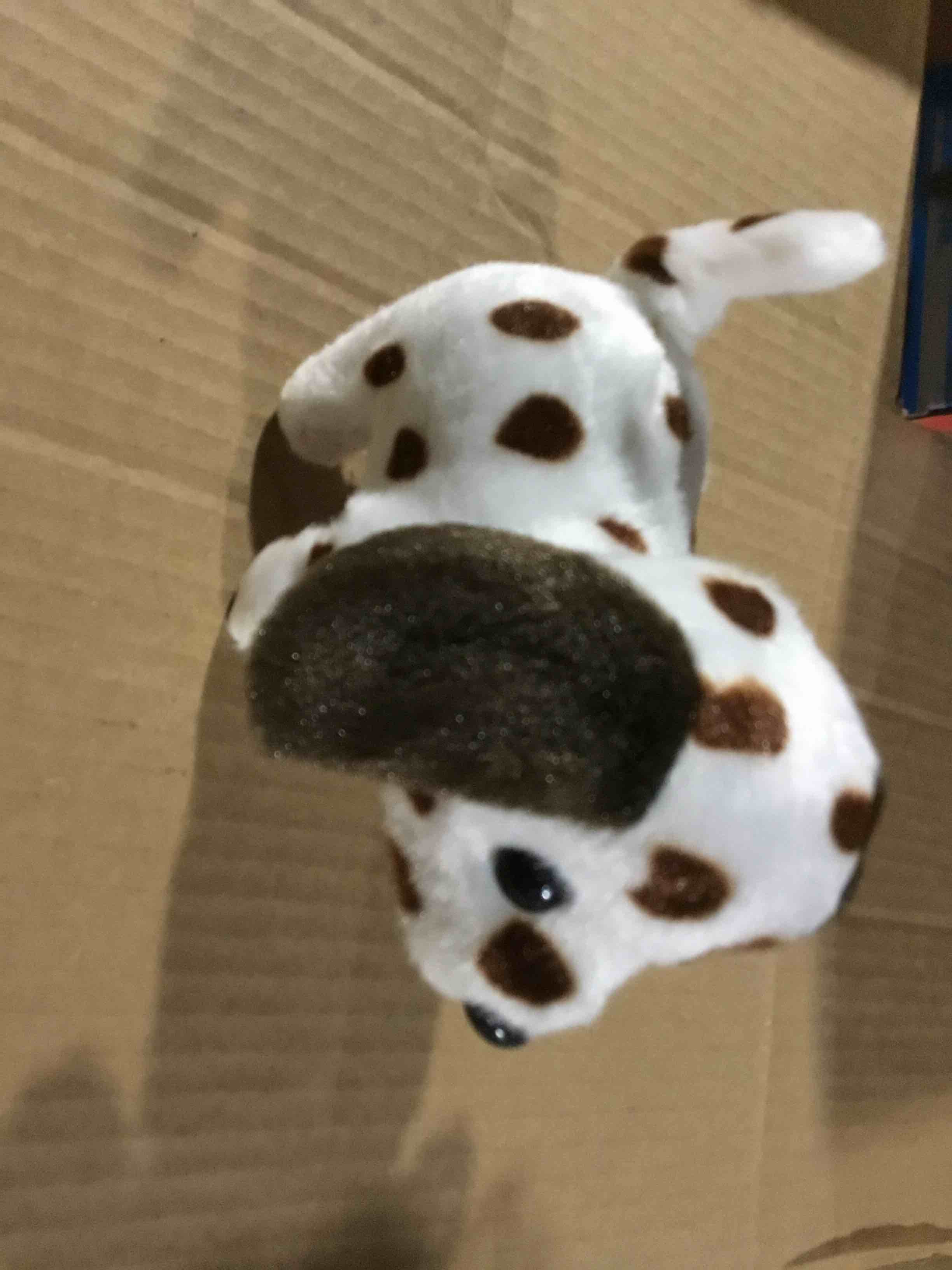 Condition photo showing Good Condition for Animated stuffed pet, walk - barks the tail, interactive toy ,young children 18 months