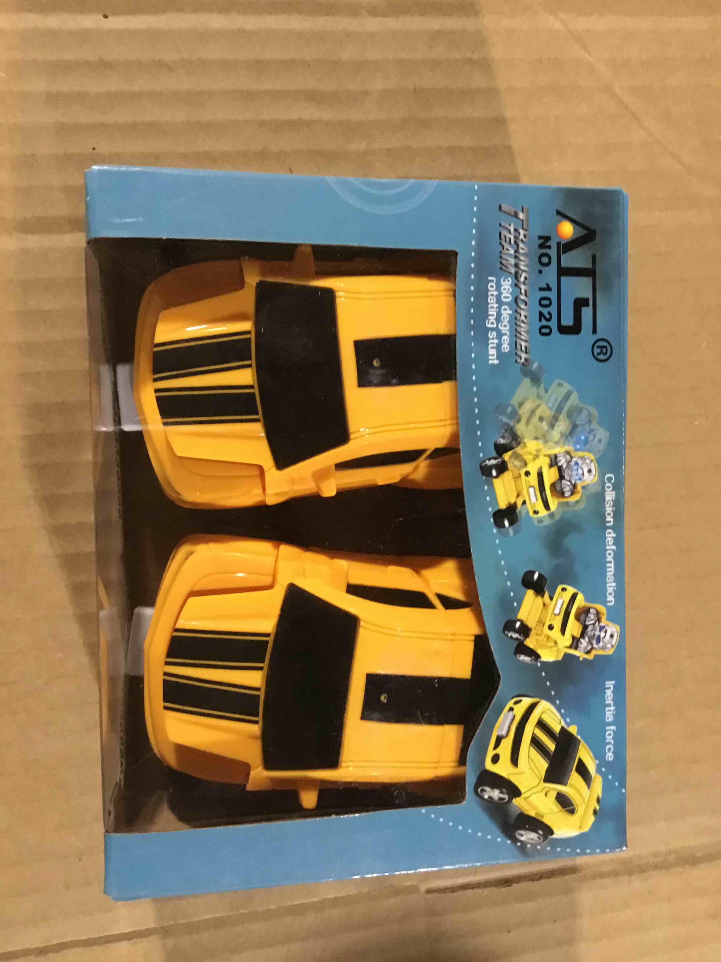 Condition photo showing Good Condition for remote control toy for children sports car, transforme robot remote control vehicle , children toy