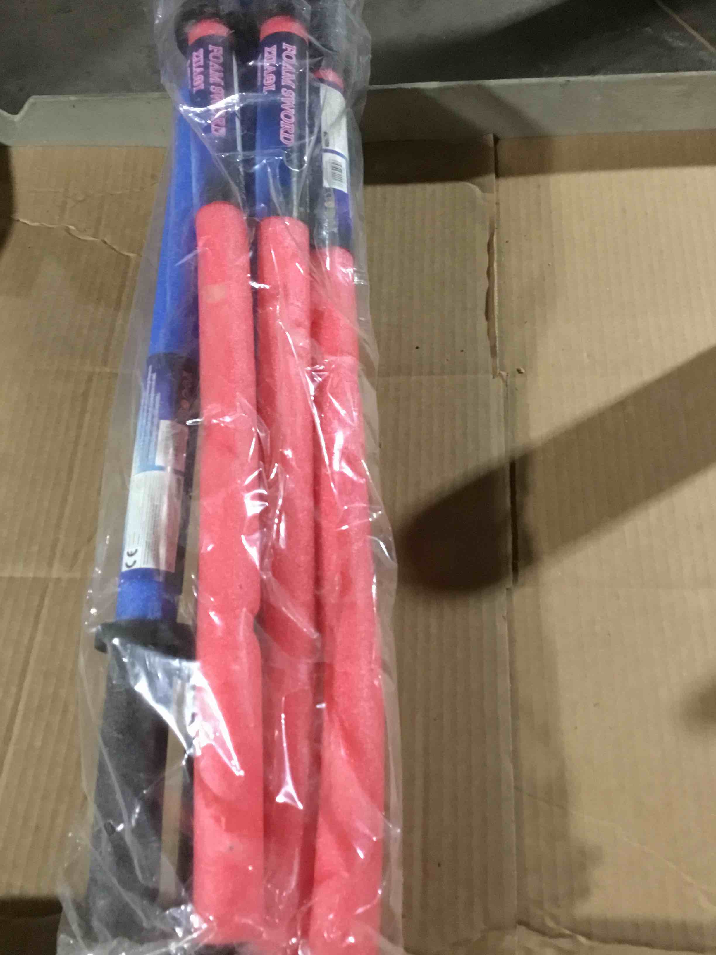 5 foam sword in pink and blue