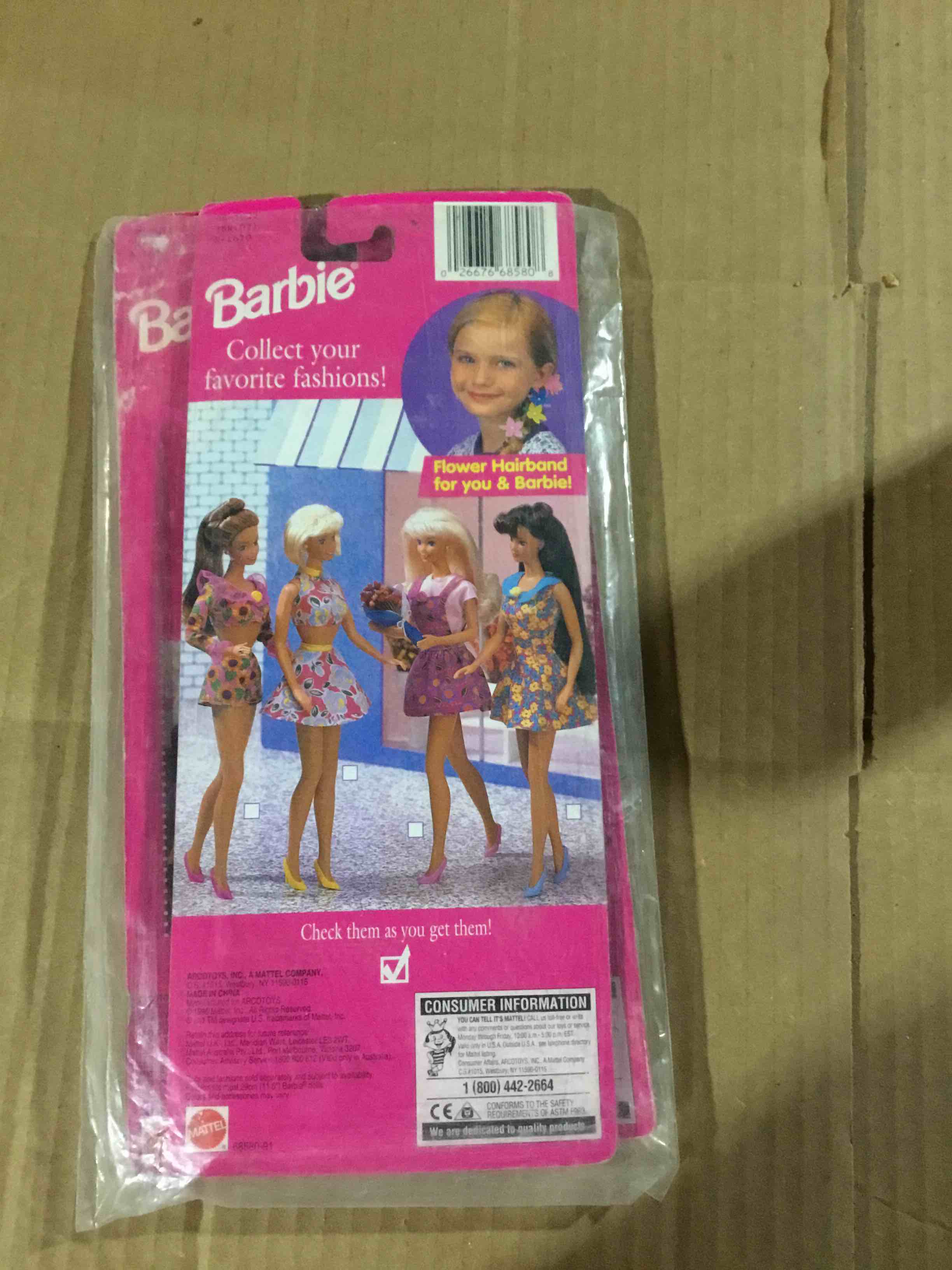 Condition photo showing As Is for Doll Barbie  my first fashion  the Mattel