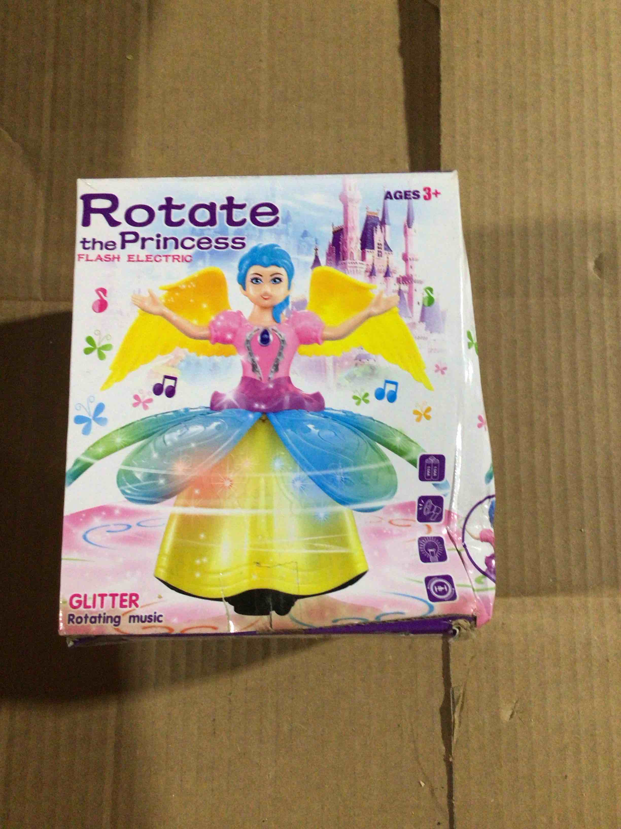 It is a musical toy of an electric dancer princess with light