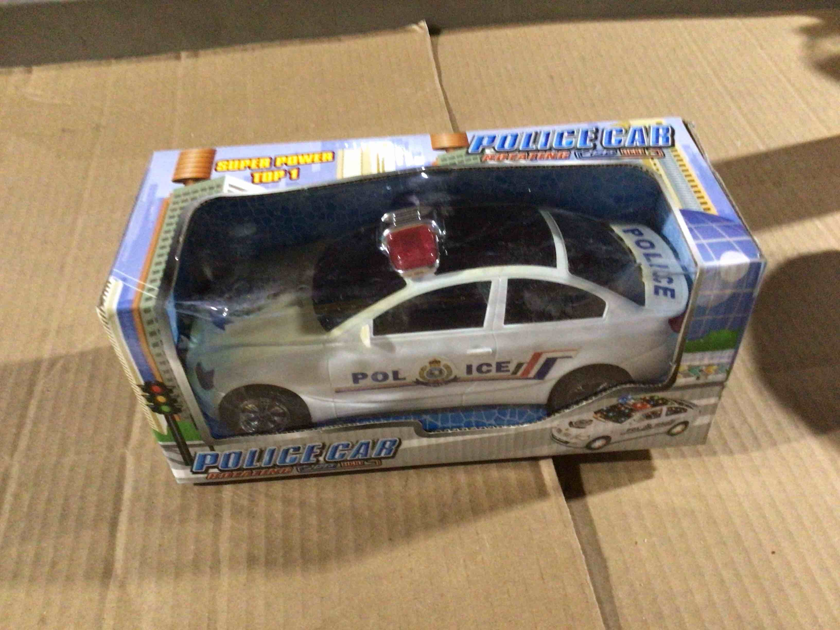 Condition photo showing New/Like New for Toy police car called super power top