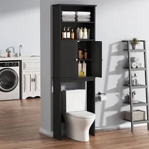 eftimie 74.8" h freestanding over the toilet storage