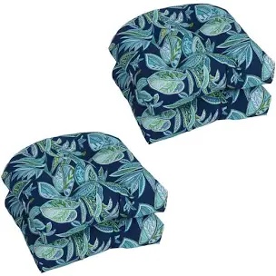 19-inch rounded back outdoor chair cushions (set of 4) (set of 4)