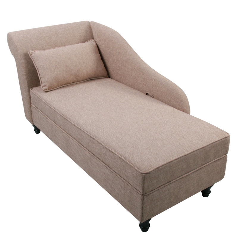 schaefer upholstered chaise lounge
