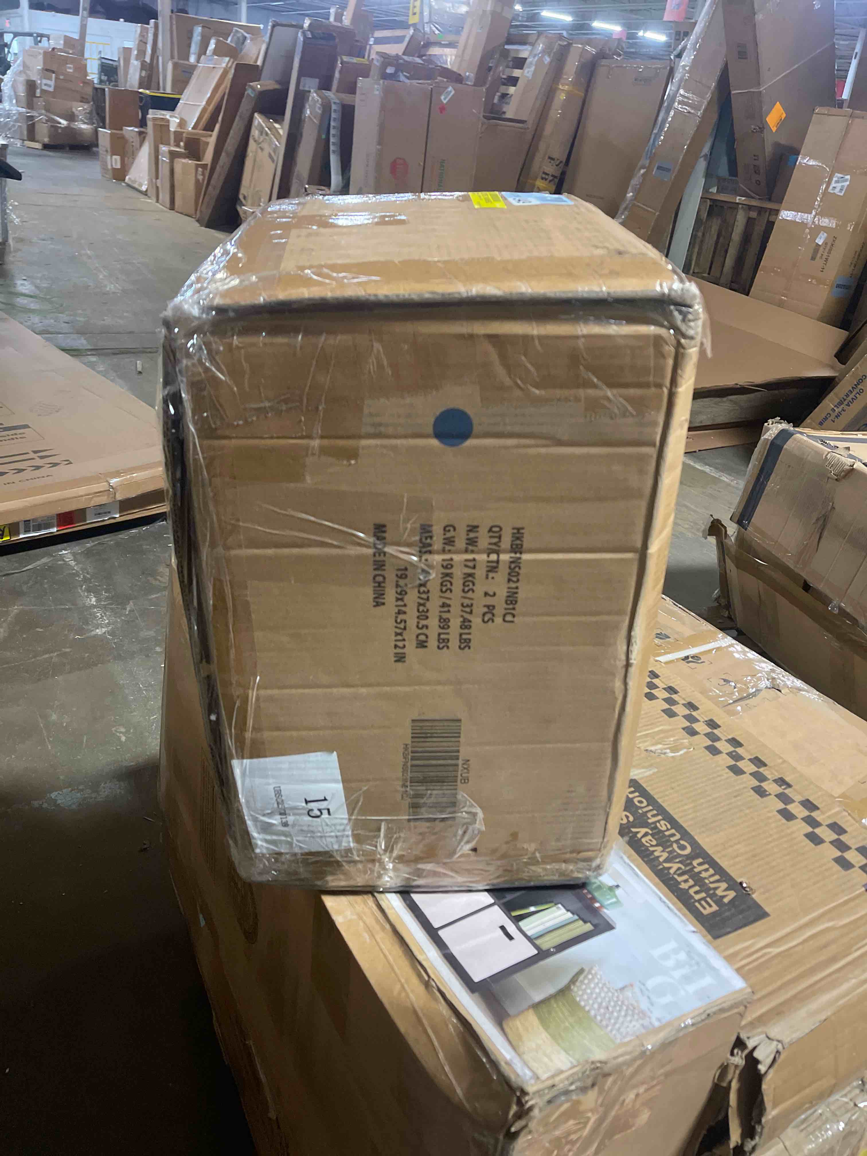 Condition photo showing New/Like New for Marable 20.5'' Tall 2 - Drawer Steel Nightstand (One Dresser)