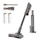 uwant v500 cordless vacuum cleaner with auto empty&auto dust scrap system, 7-layer hepa filtration, 