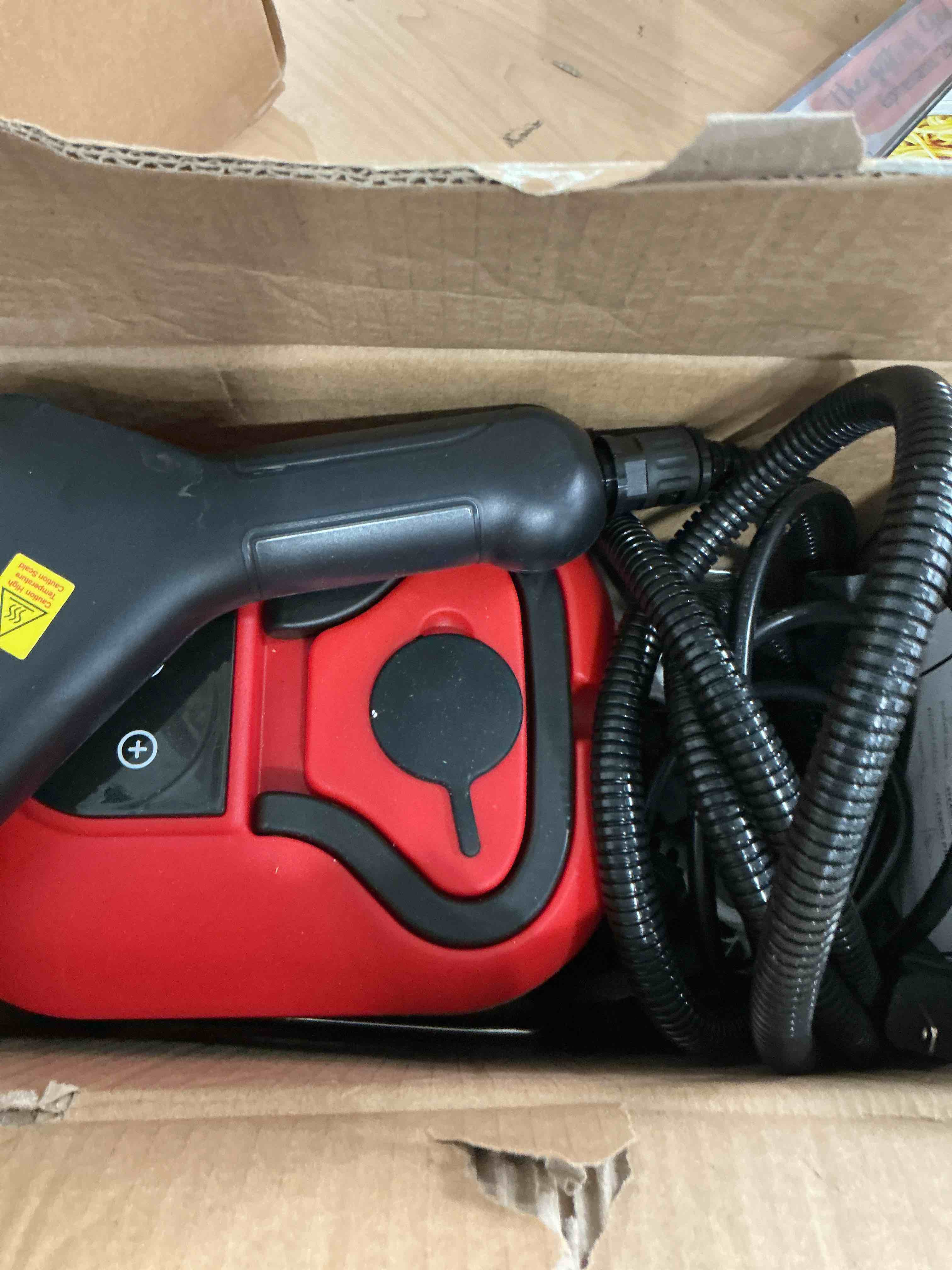 Condition photo showing Good Condition for saker steam cleaner for home,6-level adjustable steamer for cleaning,portable handheld steam cleaner,portable steamer for living room,kitchen,bathroom cleaning