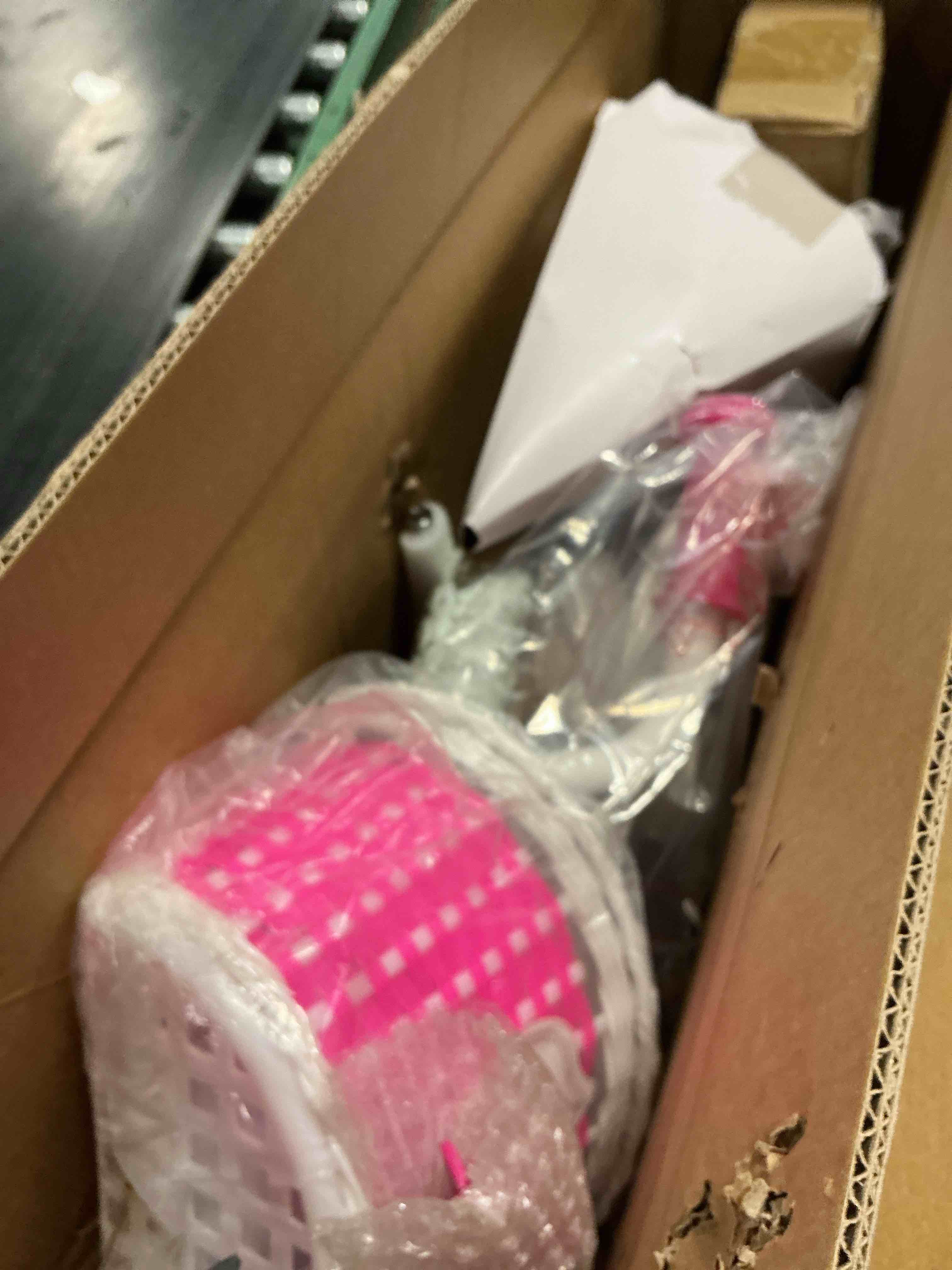 Condition photo showing New/Like New for bicystar girls bike for toddlers 2-3 years will removable trading wheal.. basket, streamers pink padal bicyde birthday