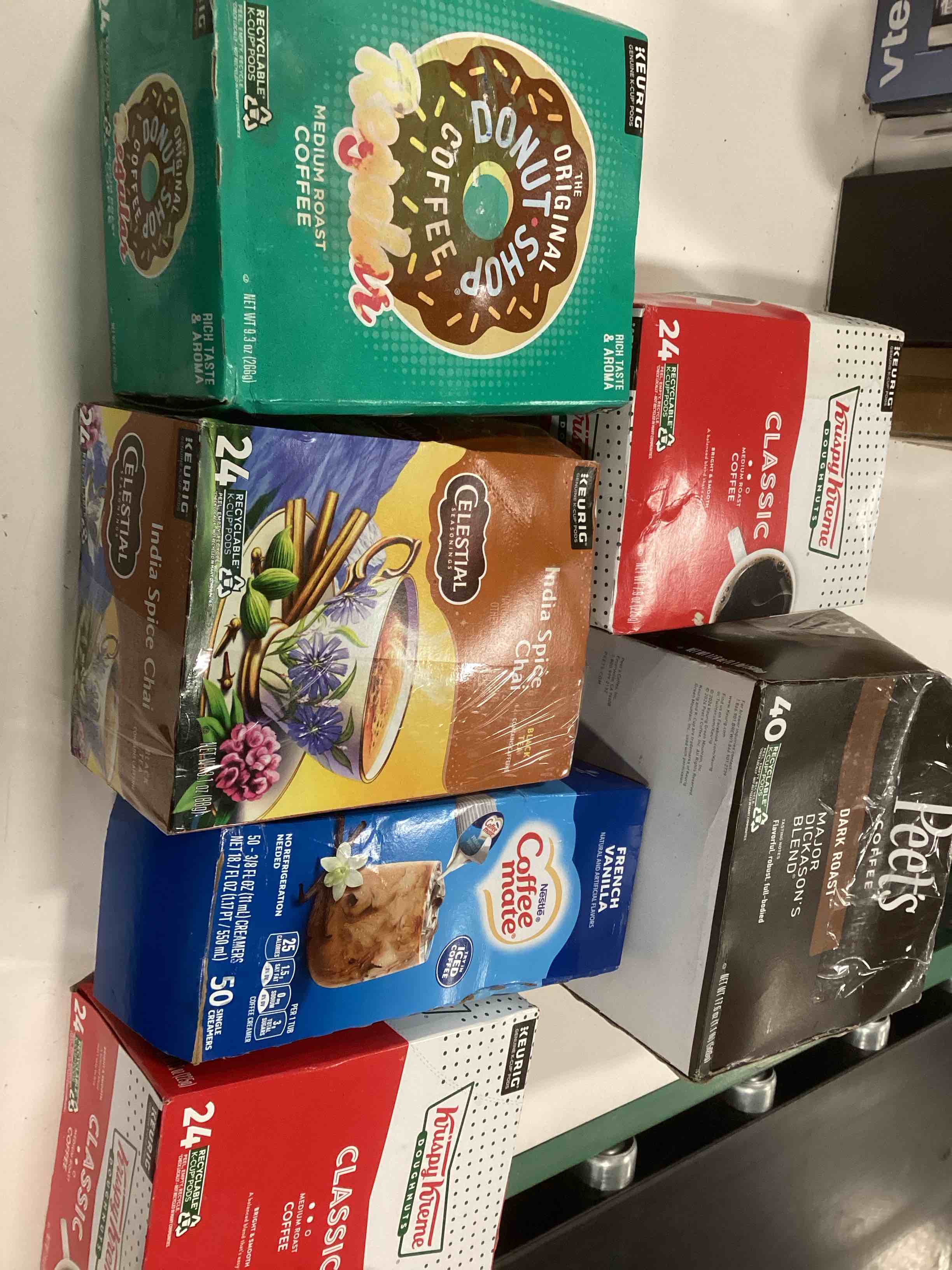 Condition photo showing Good Condition for Assorted of different food products, snacks, drinks and other..(expiration date may vary)