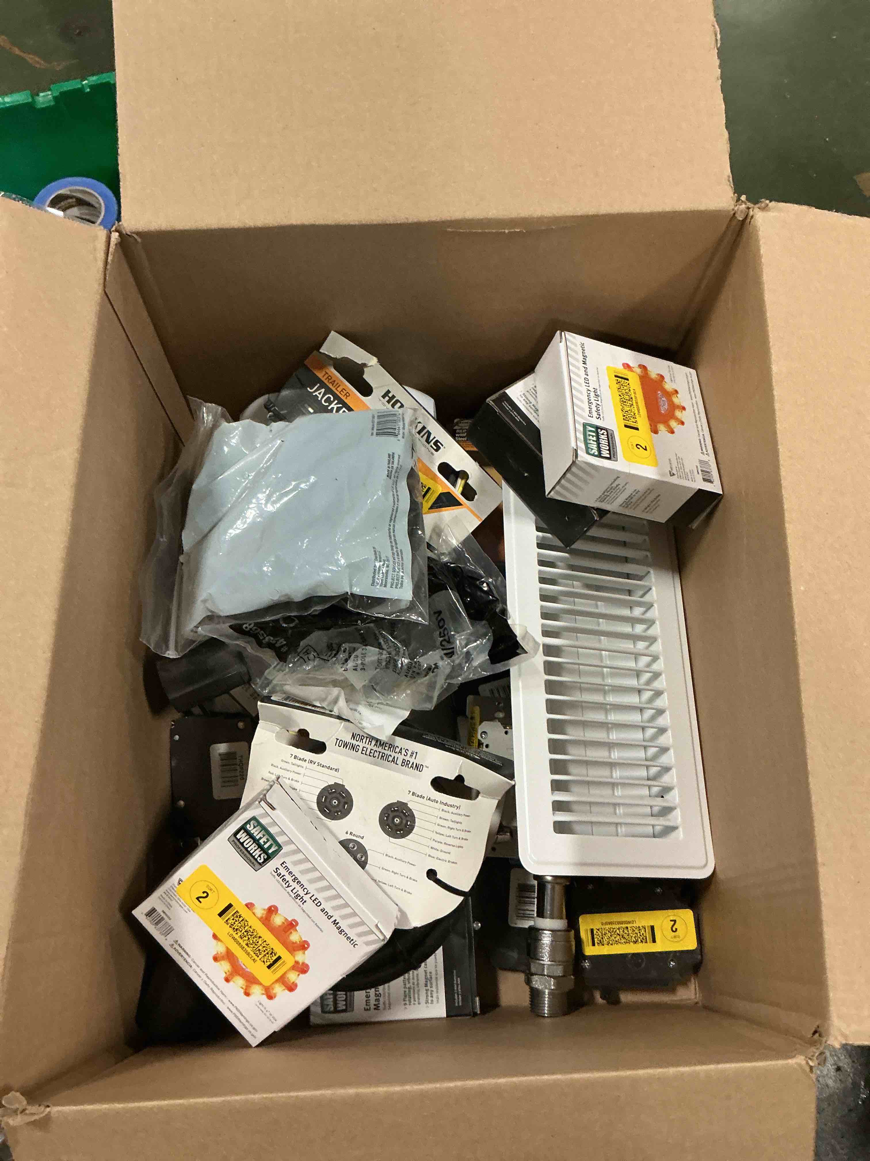 Condition photo showing Good Condition for Assorted Home Improvement Lot (Small Tools, Screw, Home Accessories, etc.)
