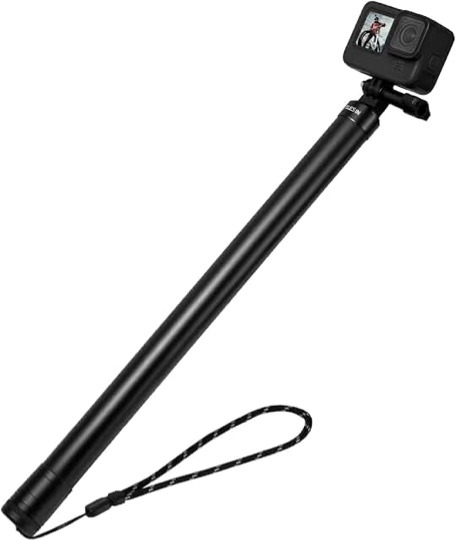 extended selfie stick
