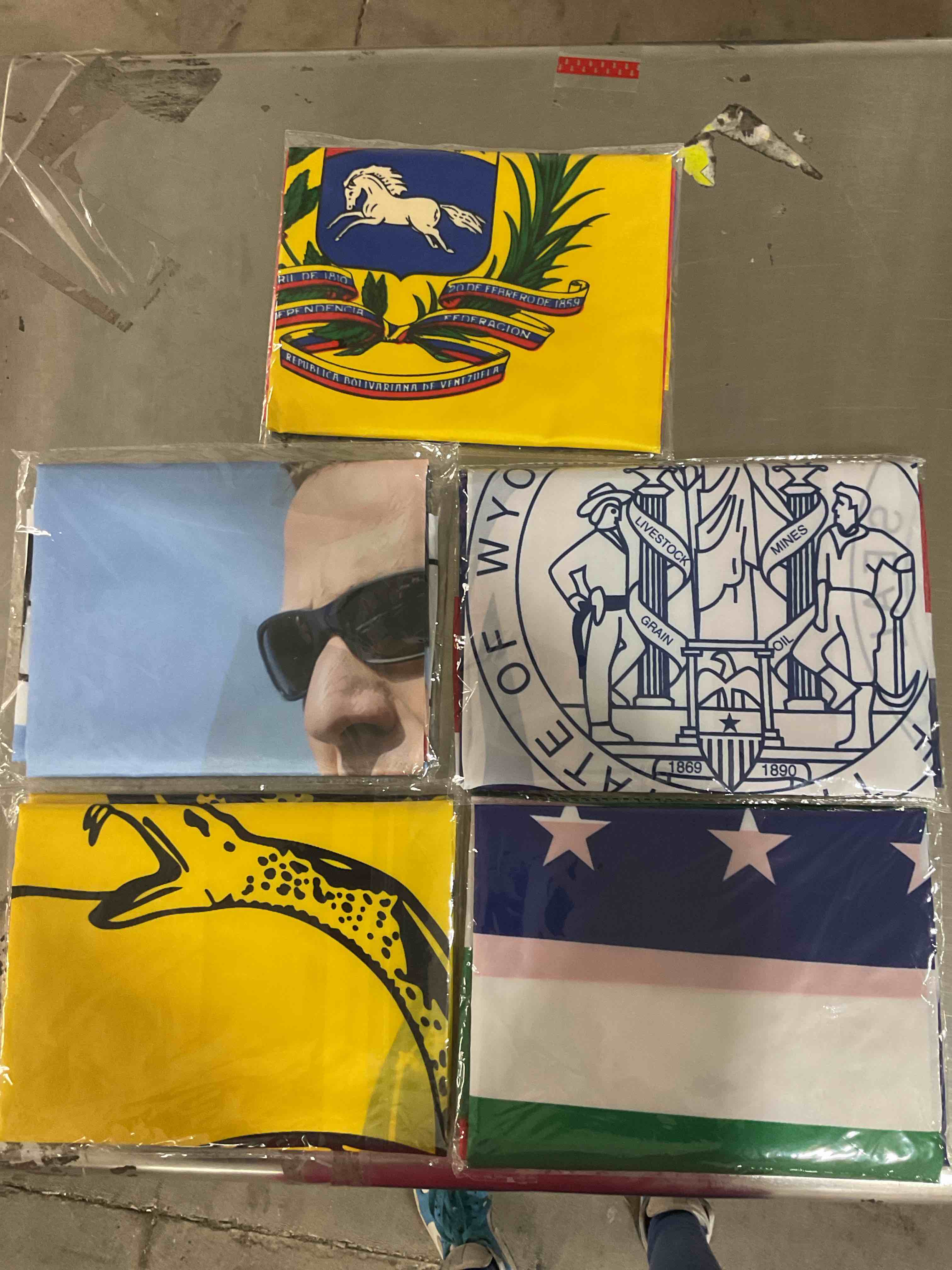 assorted flags 