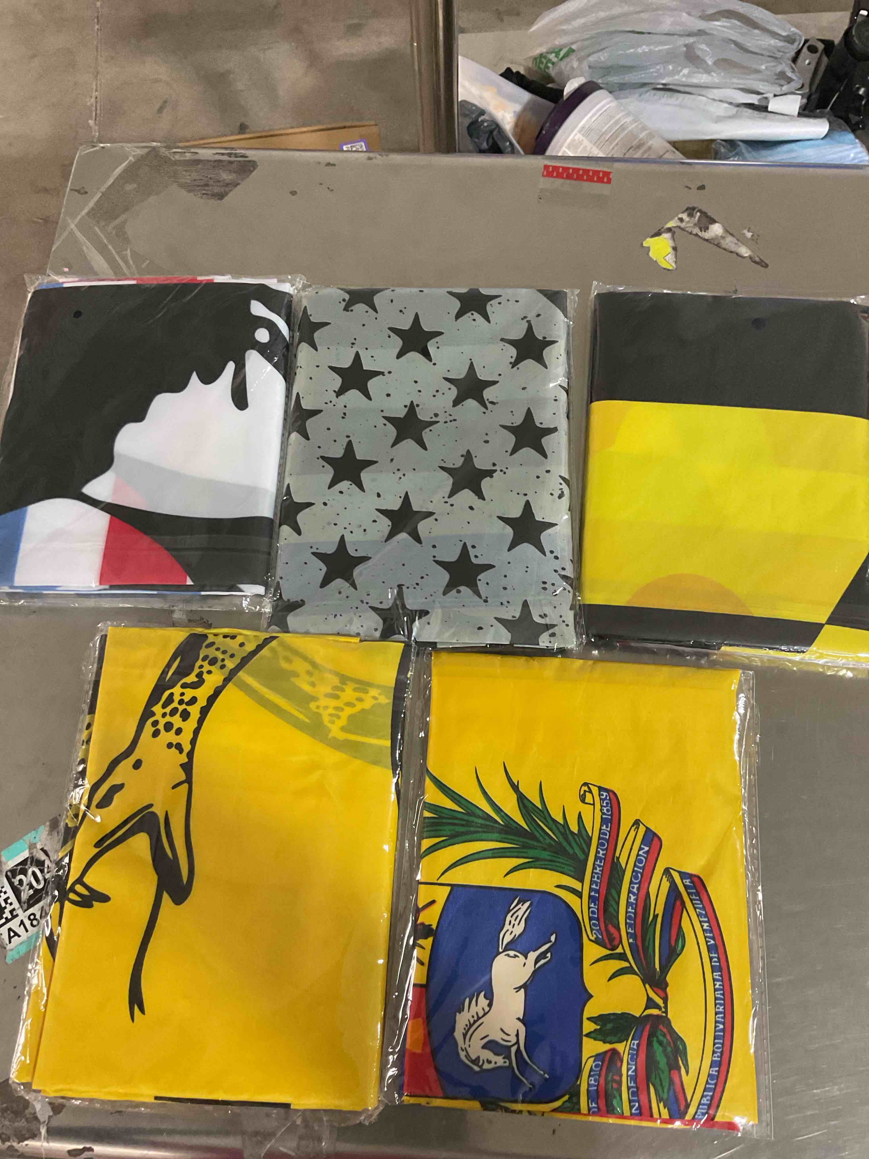 assorted flags