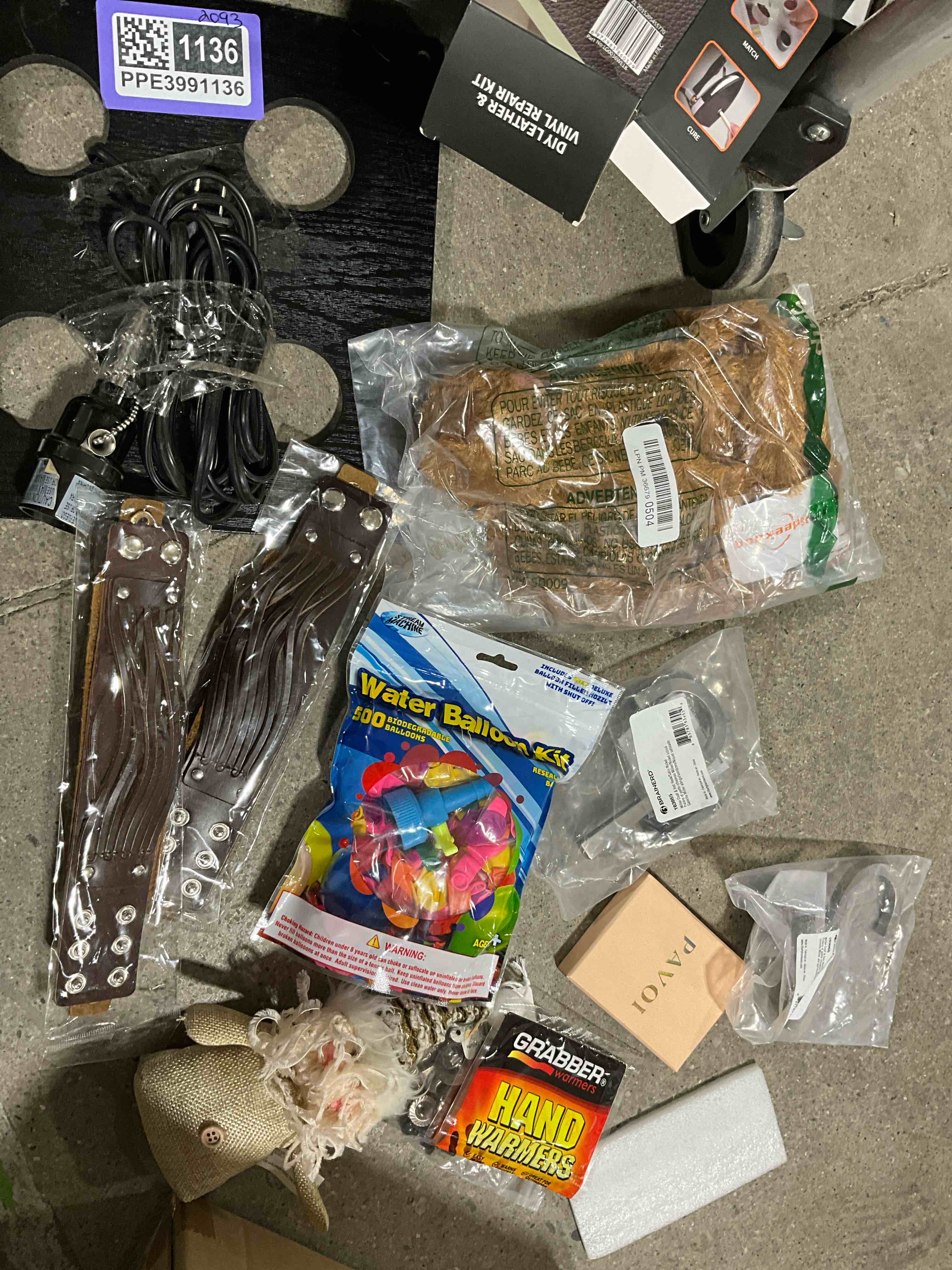 Assorted Items Water Ballons, Jewelry, Hooks And Other (10Pc)