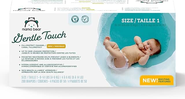 mama bear gentle touch size 1