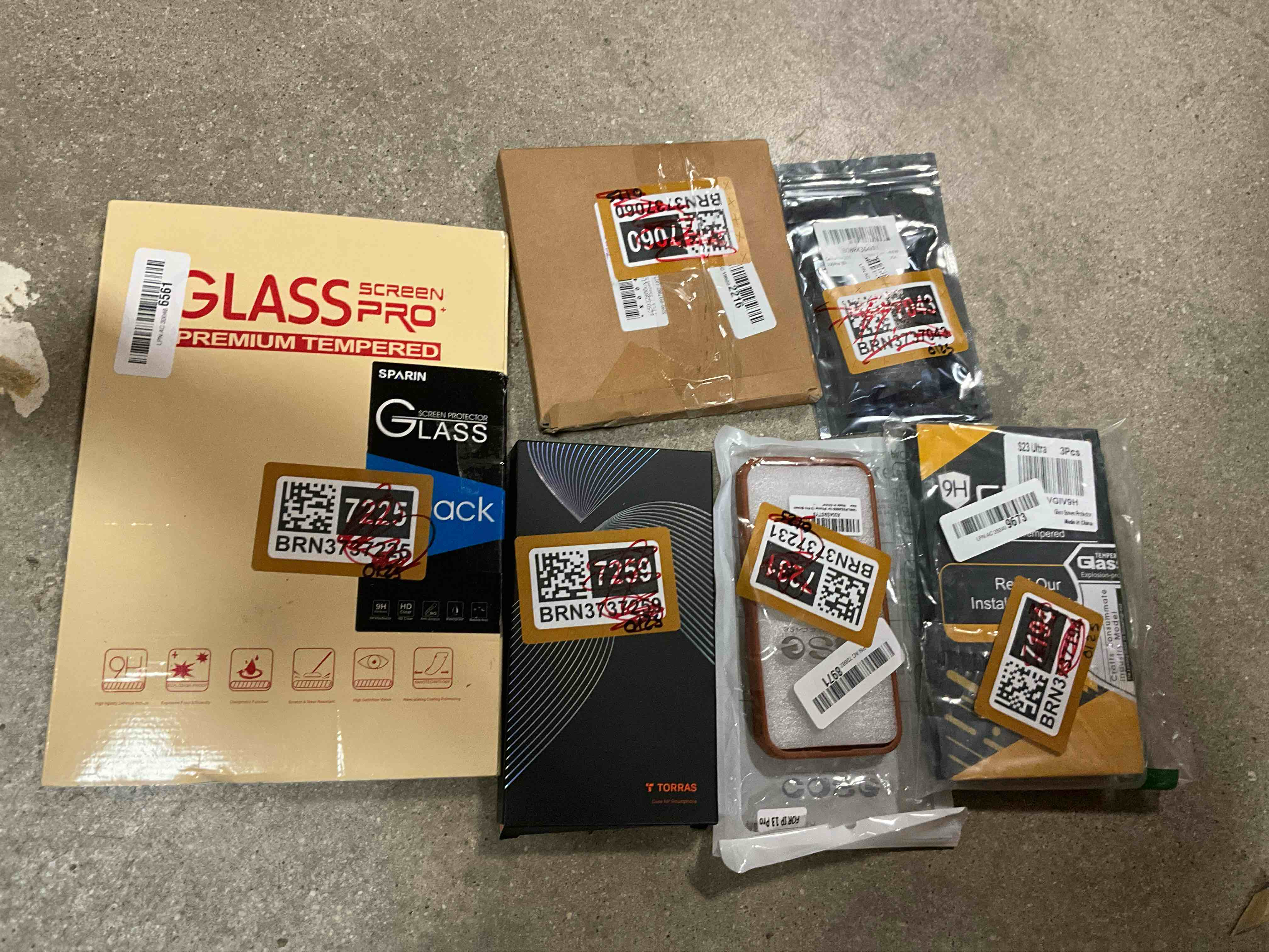Assorted Items, Screen Protector, Case And Others