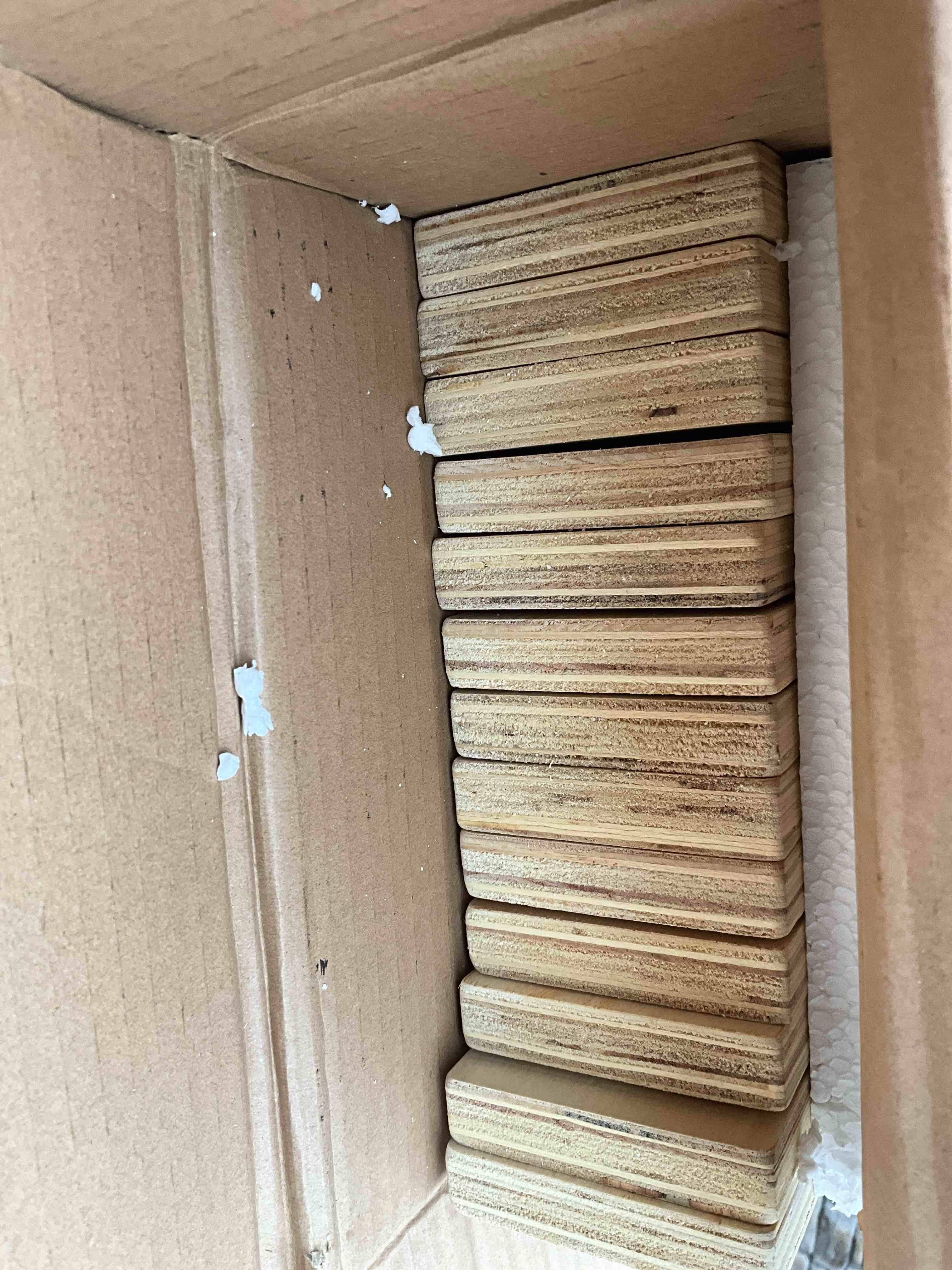 Furano Kind Bed Slats + 10 wood legs + 2 Side Wood Pieces