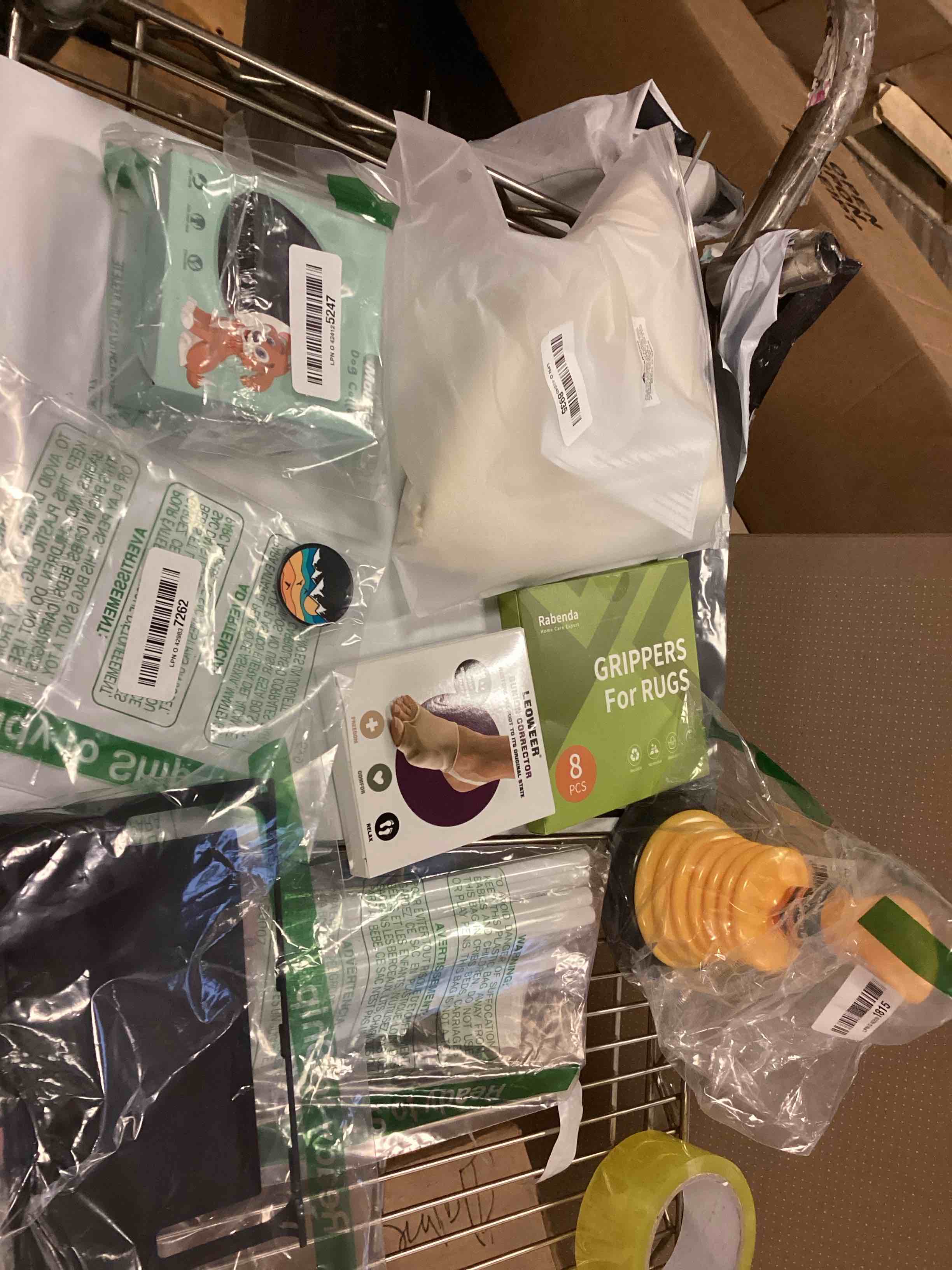 Assorted items,  Dog collars and more 8 pcs 