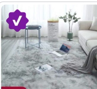 Antonije Tie Dye Shag Area Rug 