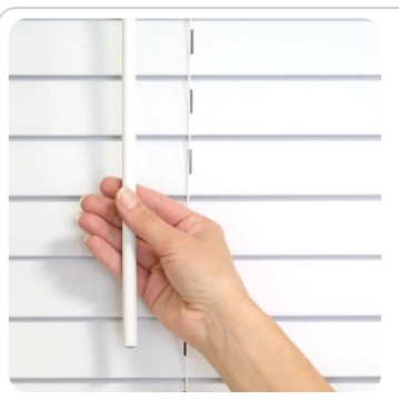 2 inch Room Darkening, Cordless Faux Wood Holizontal/Venetian 