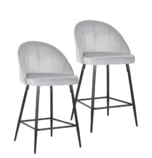 Orcon 25.79" Bar Stool (Set of 2) 