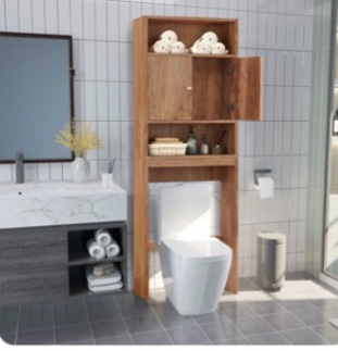 Rias Freestanding Over The Toilet Storage 