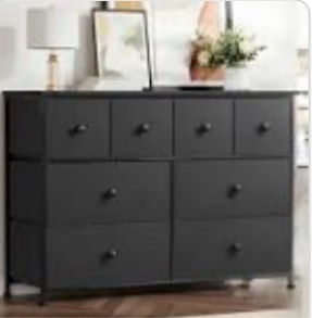 Ojaswi8-drawer Dresser, Fabric Storage, Chest of Drawers