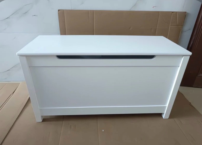 Wood Toy Box (white) - DYEL702