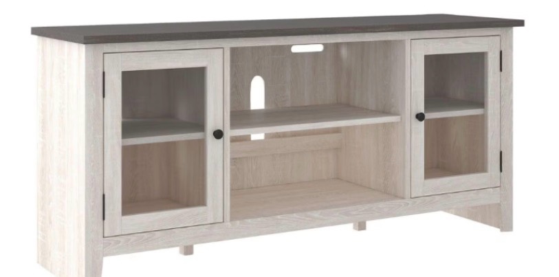 Signature Design by Ashley Dorrinson Farmhouse TV Stand component