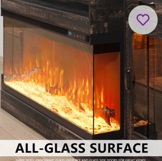 Fireplace 40" Electric 