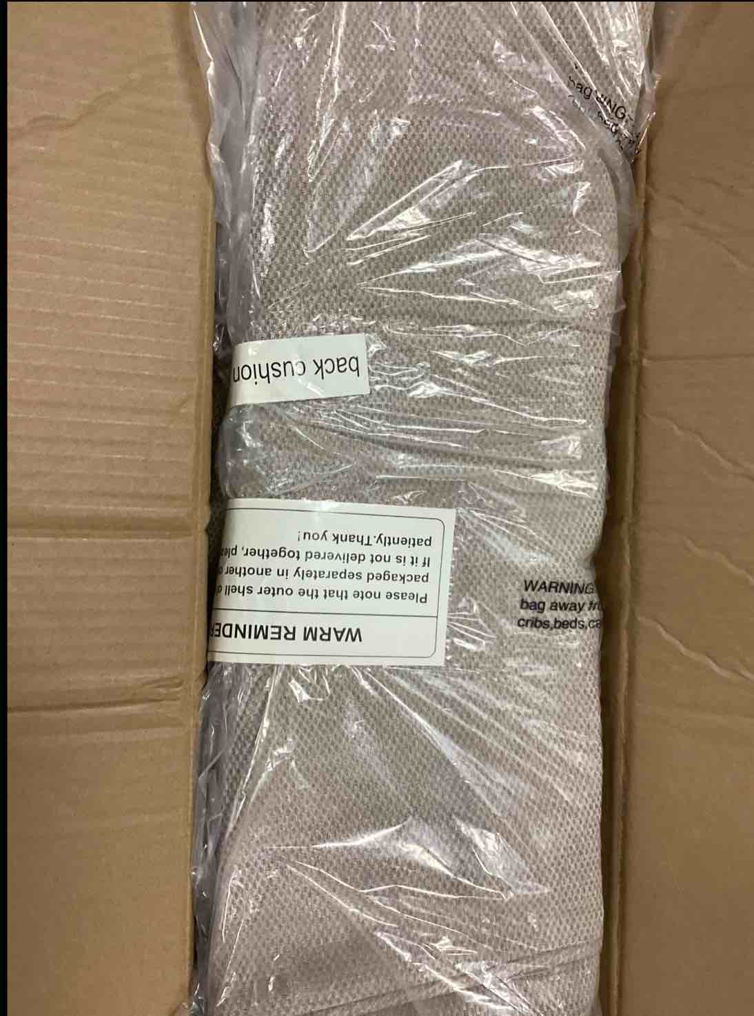 12 - Piece Cushion Cover ottoman shell,back cushion shell, seat cushion shell 