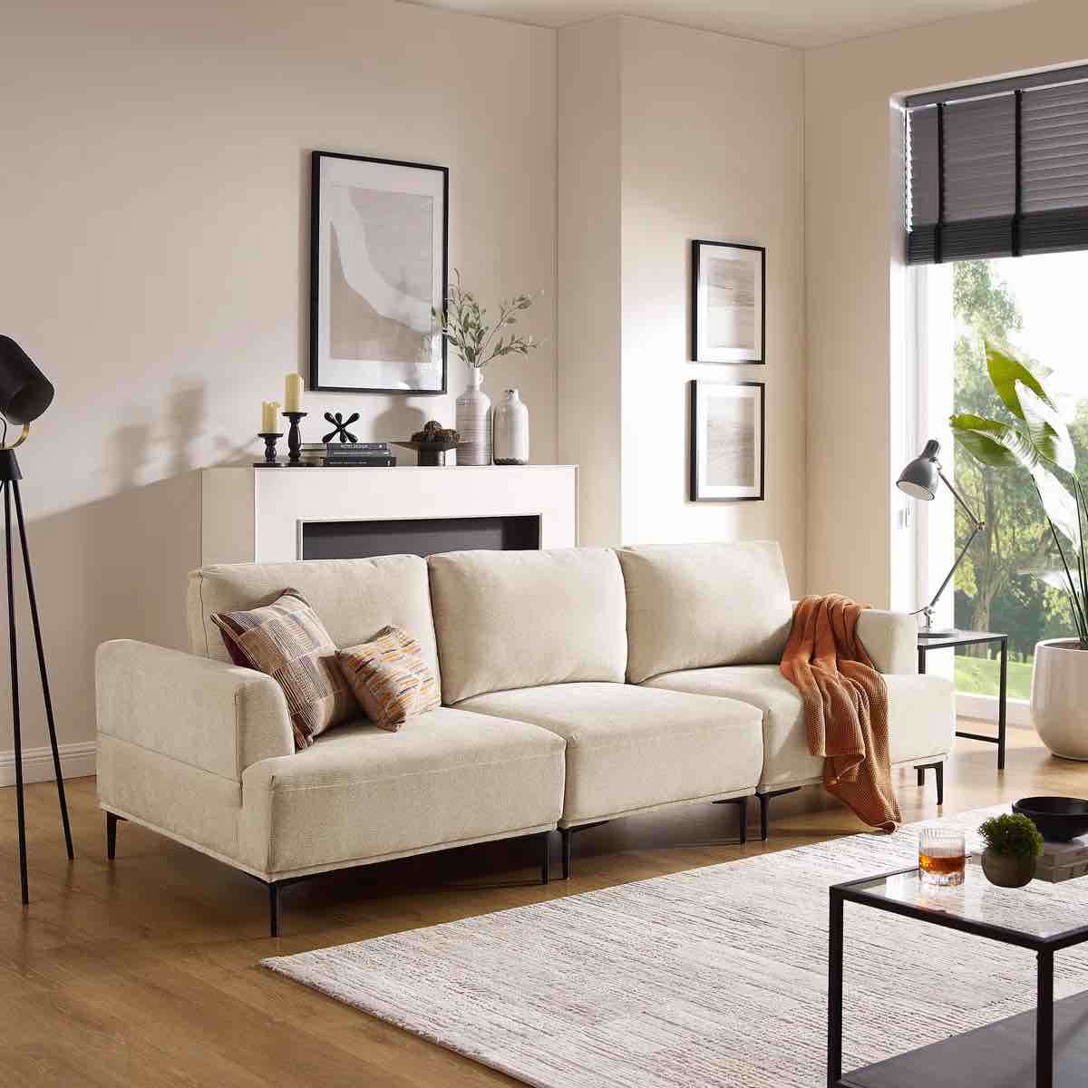 Dinardi 100.7" Widest Upholstered Sofa