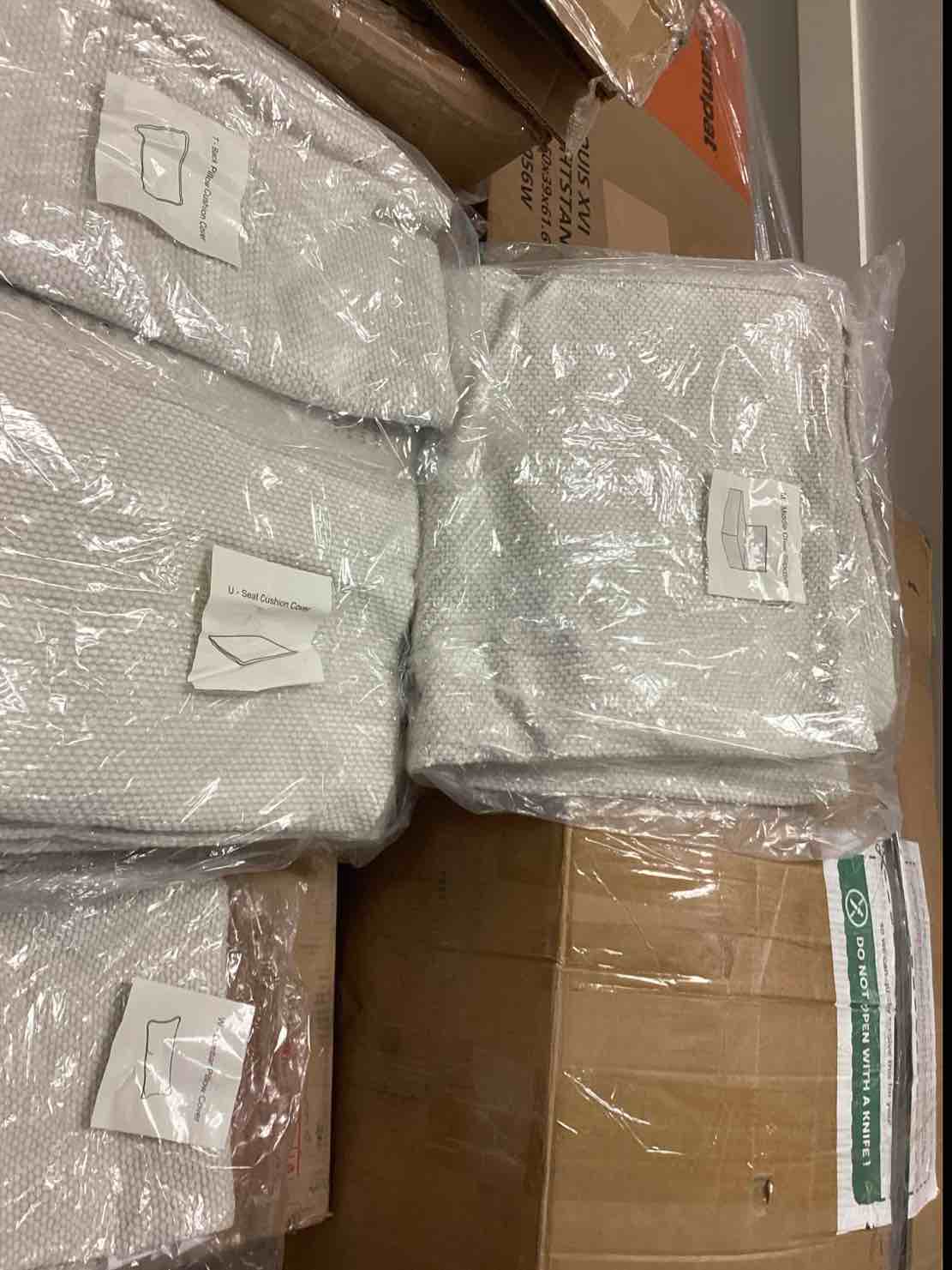 1set fabric cover for armless chair