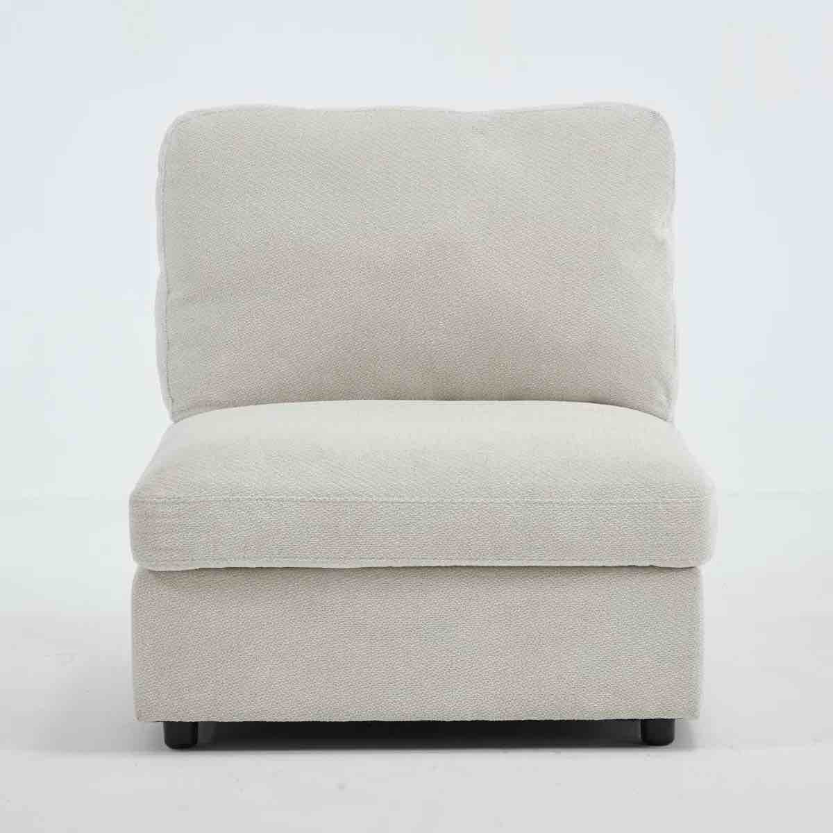 31'' Wide Upholstered Accent Chair Armless