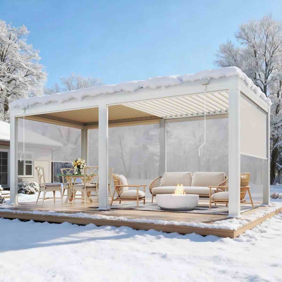 Aluminum Louvered Pergola