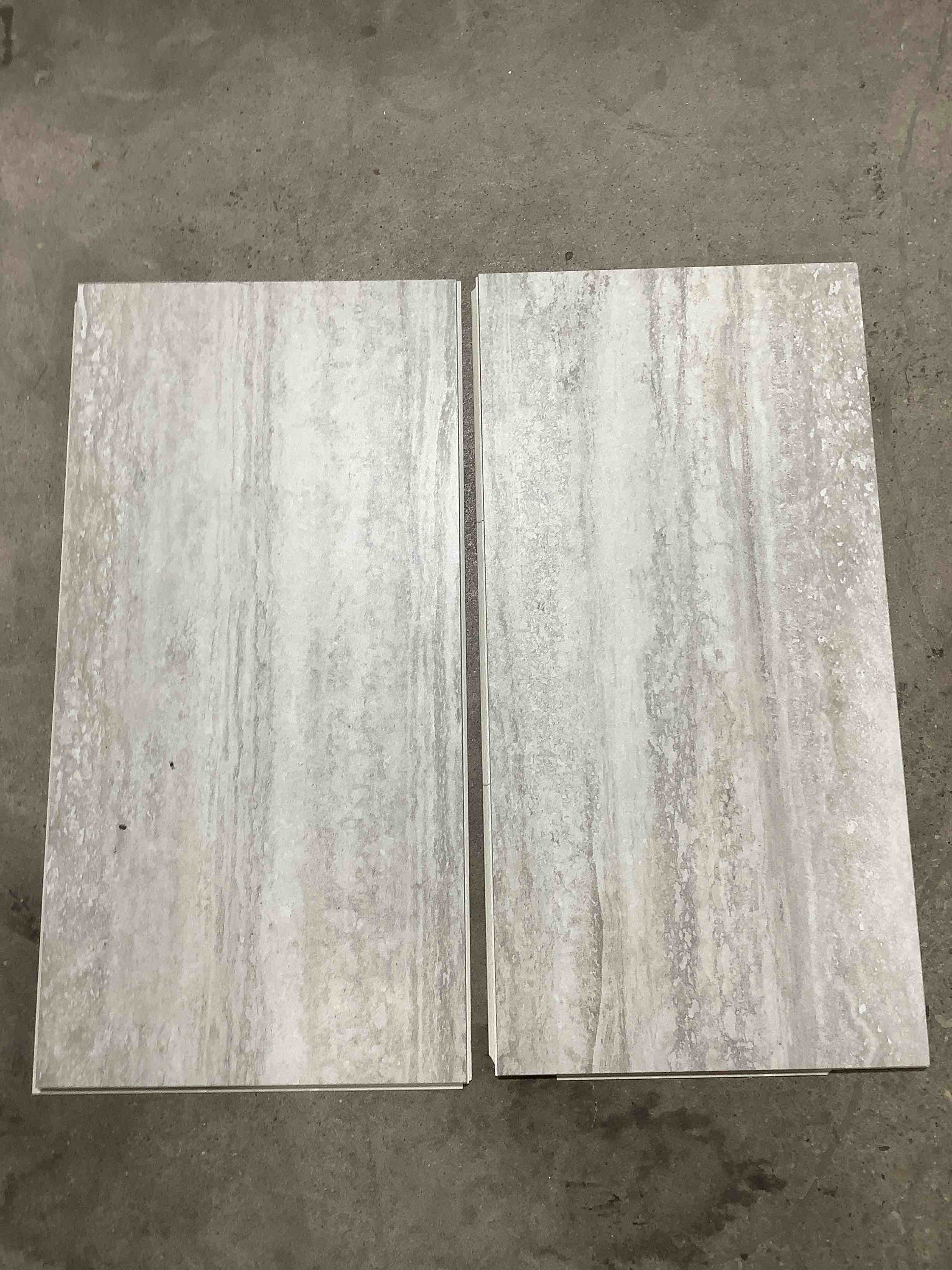 12x24 porcelain click lock tile silver falls 160 sq ft 