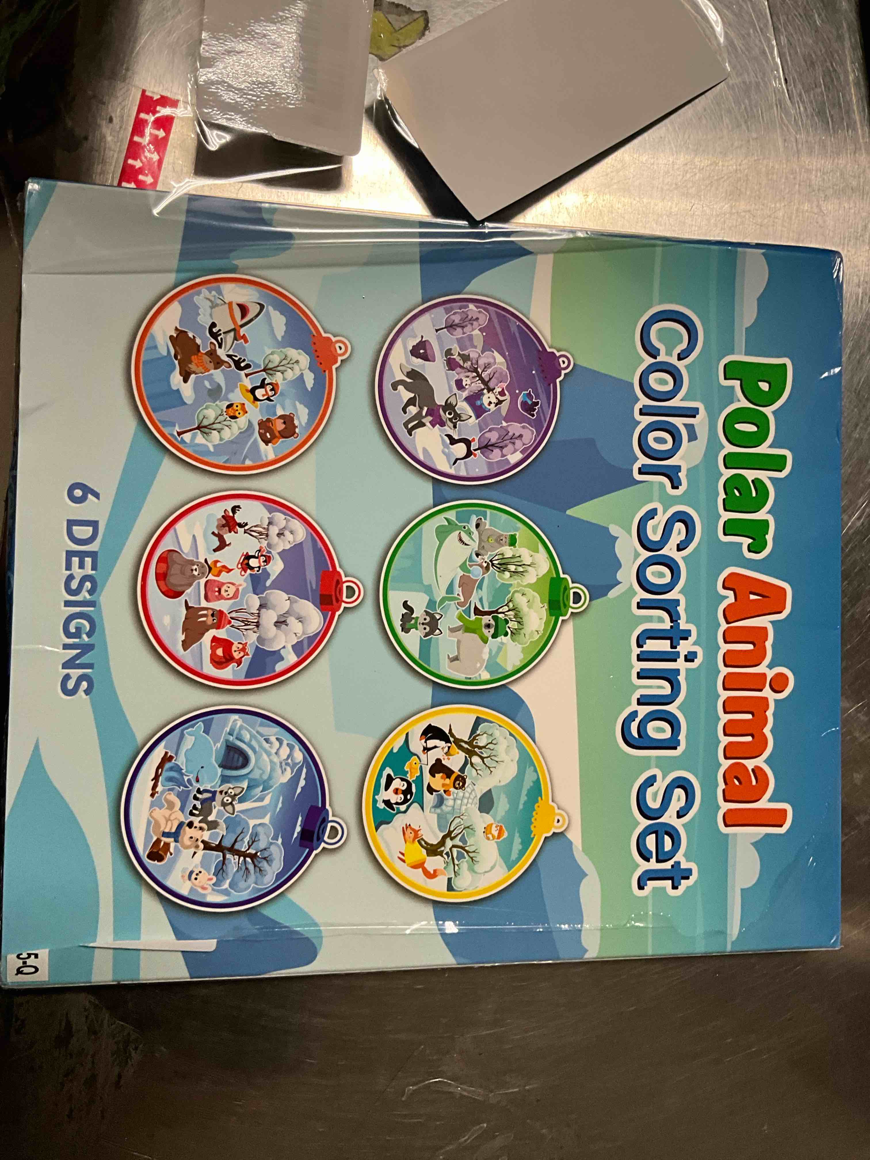 CY2SIDE Polar Animal Color Sorting Set