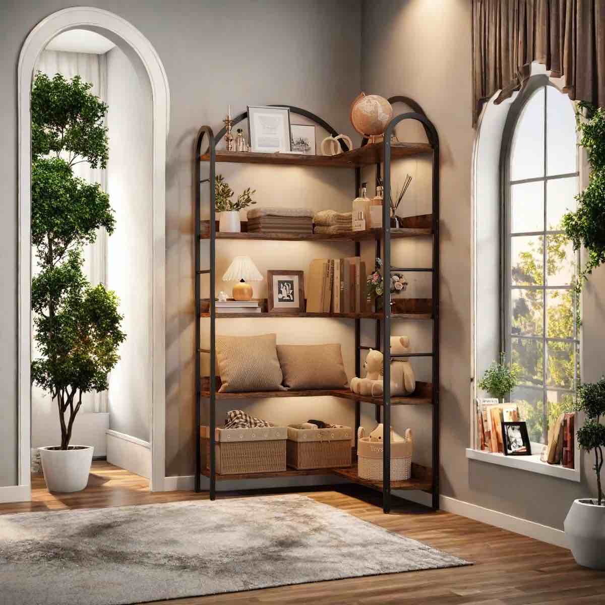 Aevar Tempered Glass and Aluminum Alloy Framed French Cleat Mounted Wall Mirror