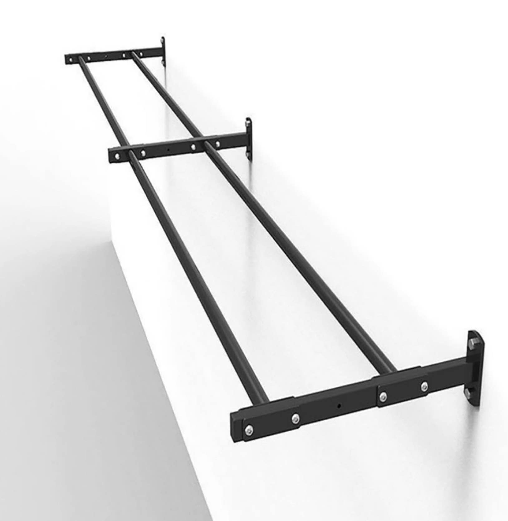 Wall Mount Yoga Ball Heavy Duty Horizontal Shelf, 2.1 meter