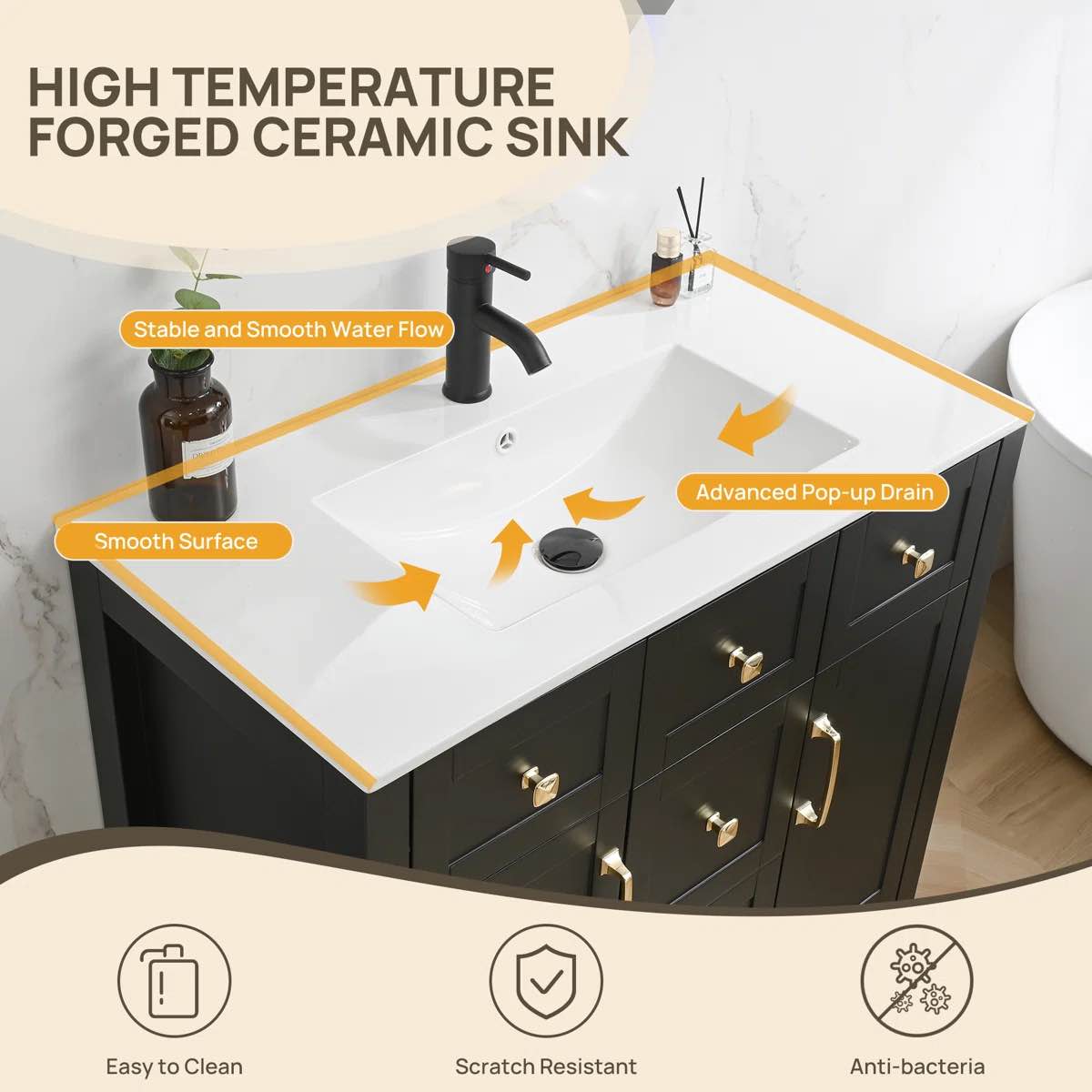 High Temperature Forged Ceramic Top