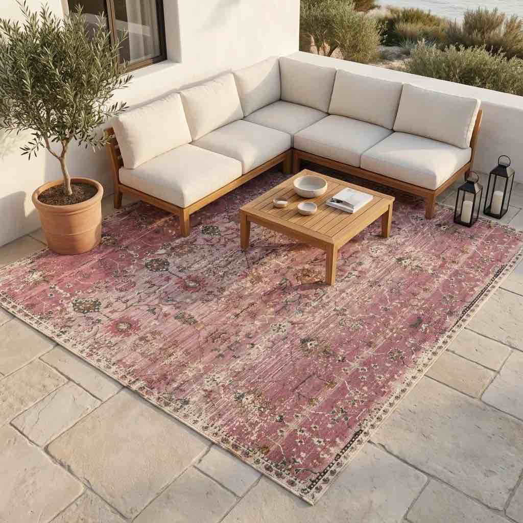 Gagliardi Floral Indoor / Outdoor Rug