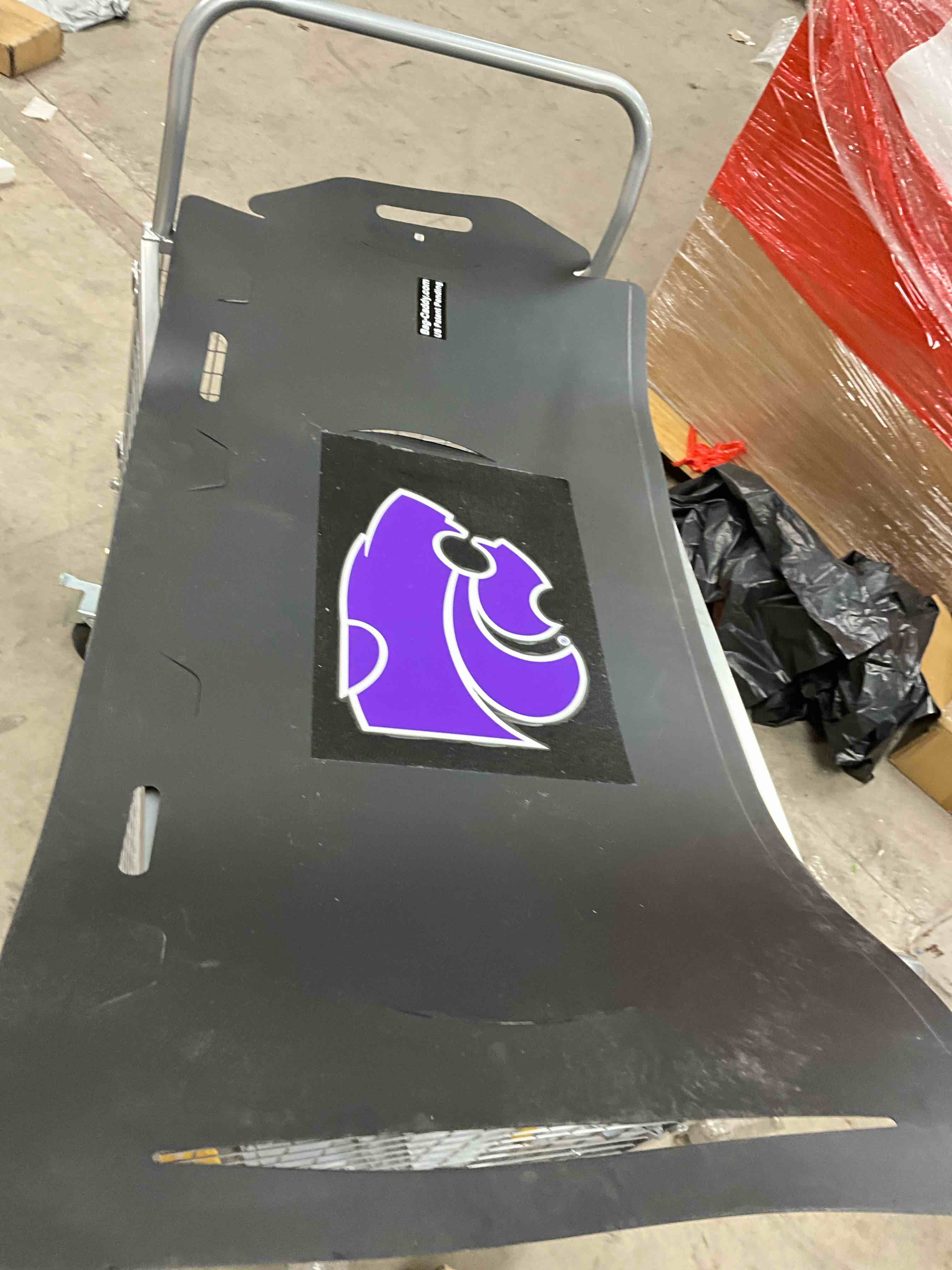 Kansas Wildcats Plastic Bag Caddy XL