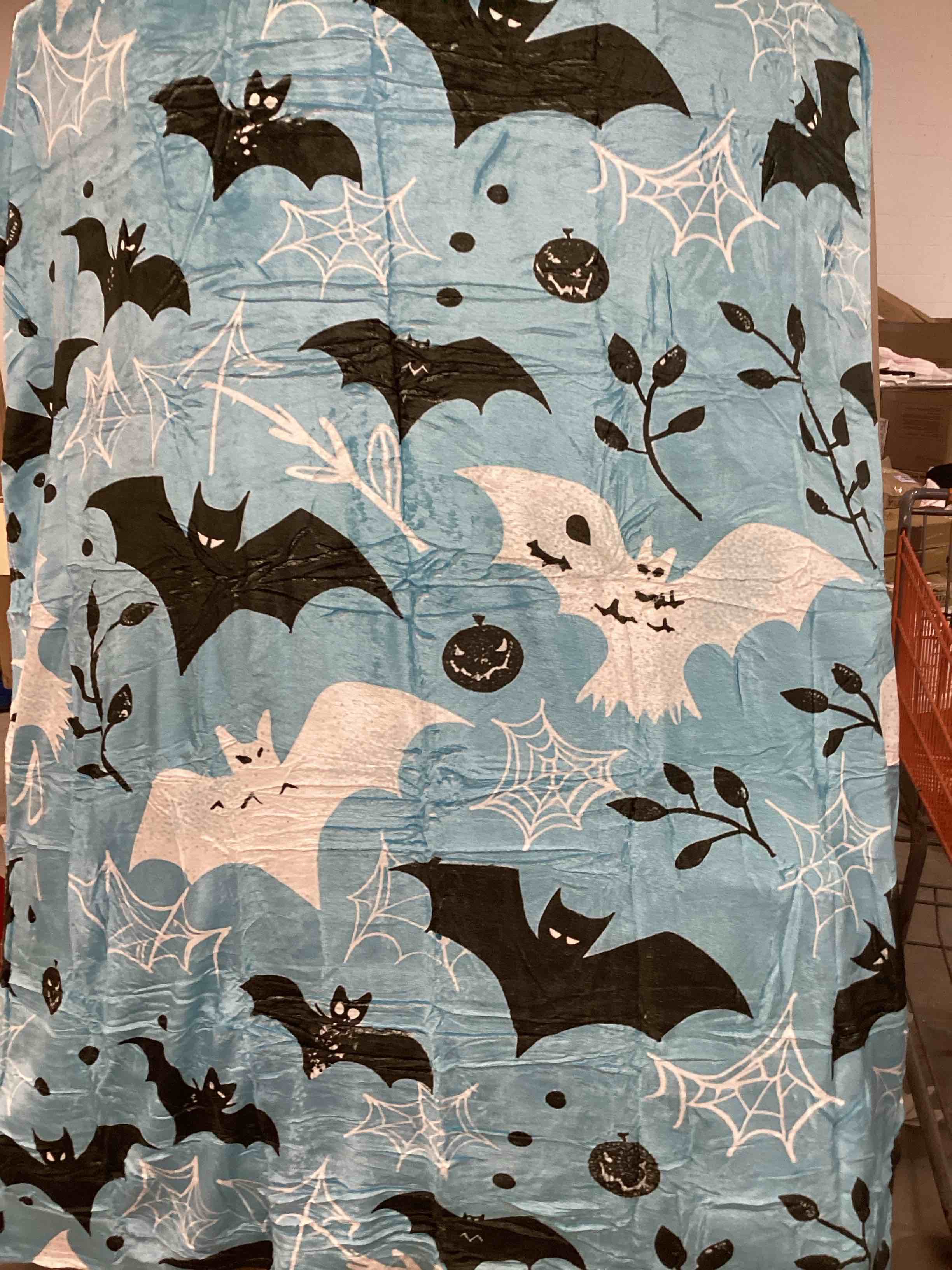 Cozy Halloween  Gnome Blanket 