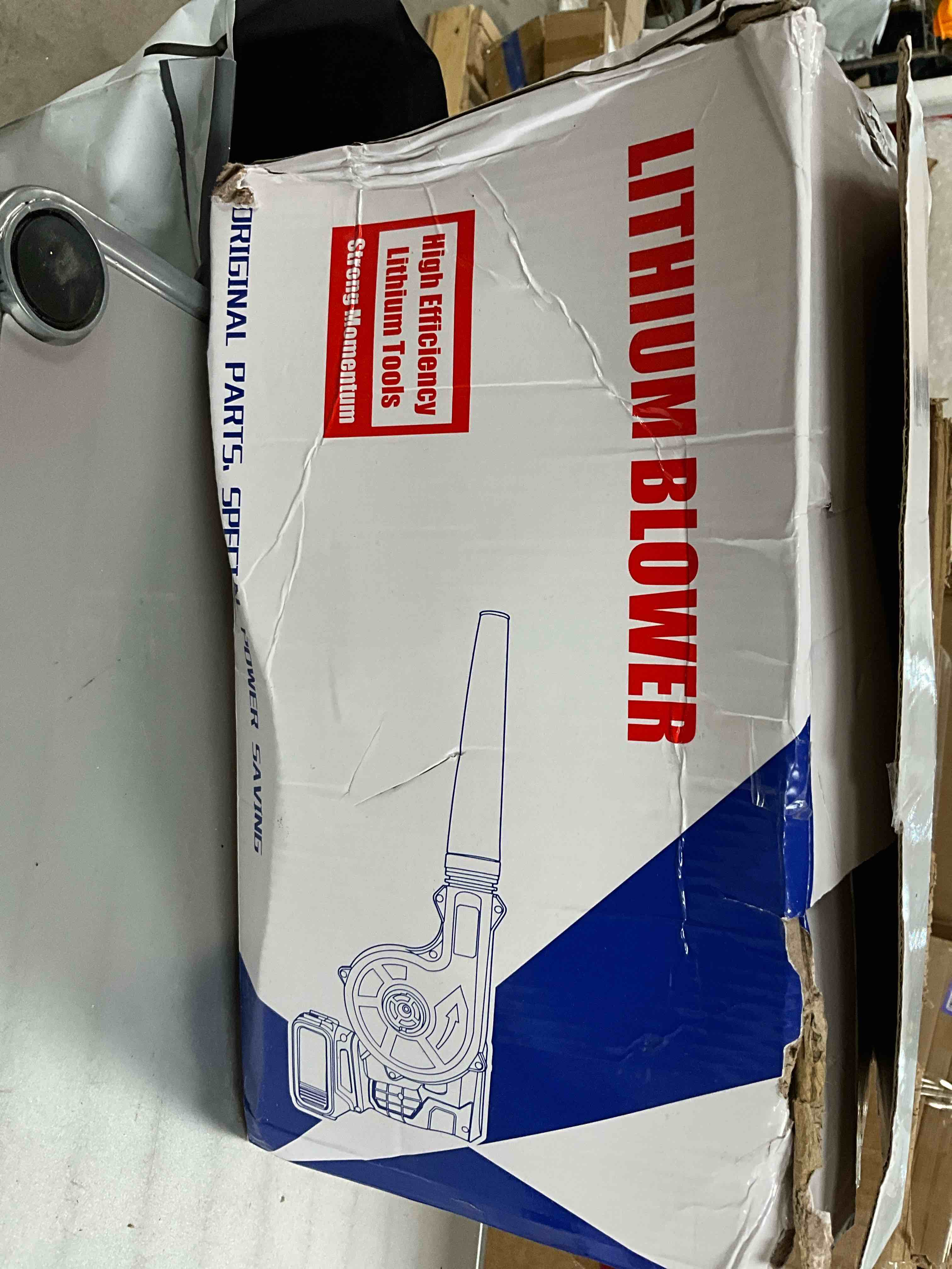 Electric Leaf Blower 18v Lithium Battery Garden Tool for 21v Battery Pack Powered 