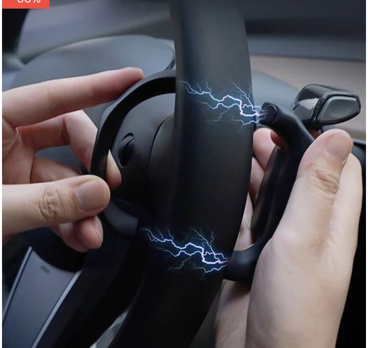 Magnetic Autopilot Nag Reduction Device For Tesla Model 3/Y - AP PAPA Magnetic Autopilot Buddy, Steering Wheel Counter Weight