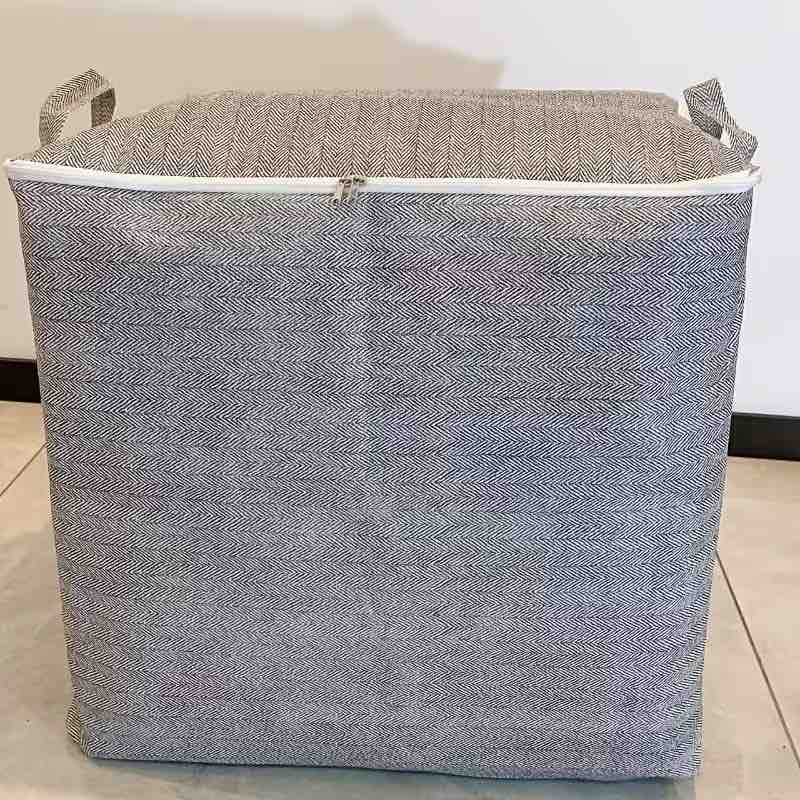 2 Pcs Zipper  folding storage bag Home clothing storage bag convenient for a variety of sizes optional convenient classification storage Dustproof moisture-for better presentation, the product is a folding storage bag, not a box
