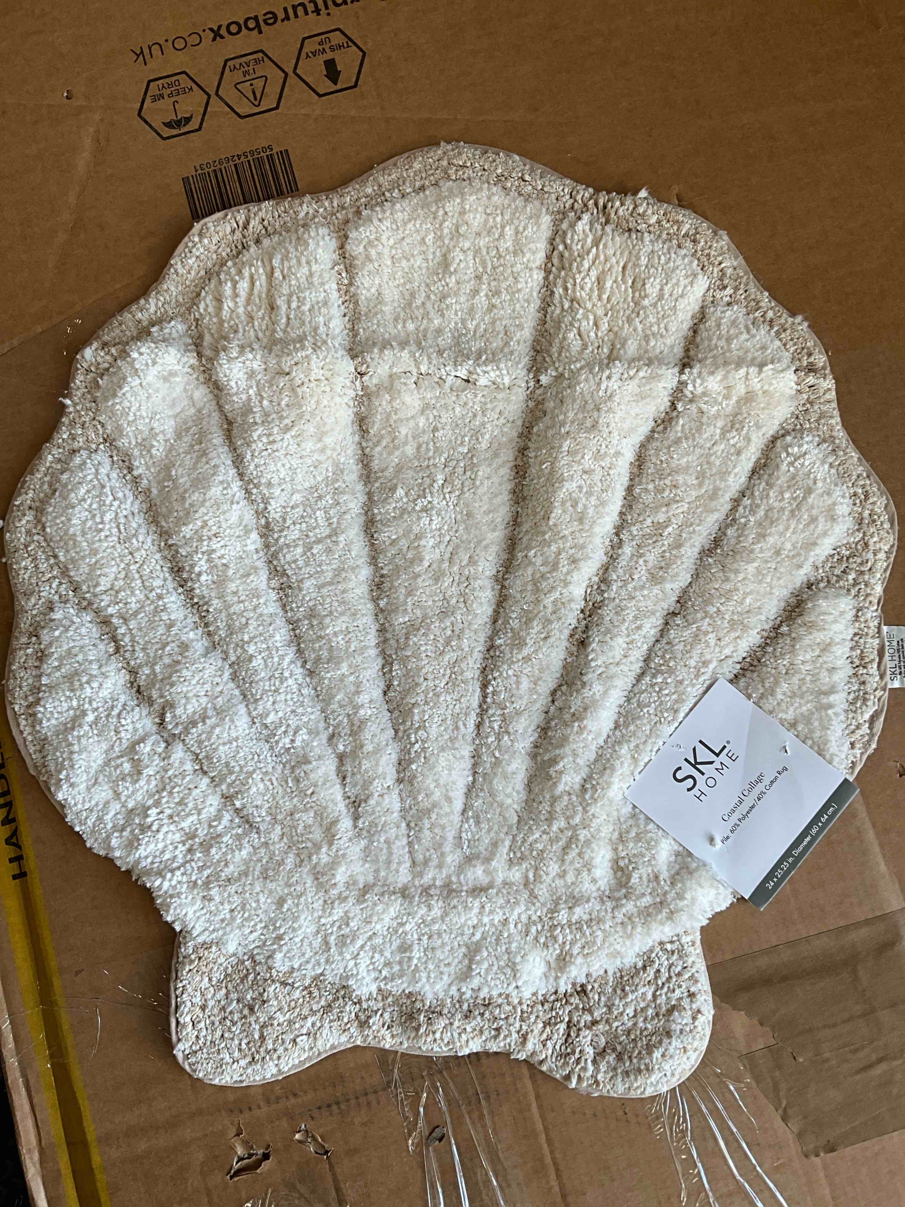 SKL Home Coastal Collage, Natural-Rug