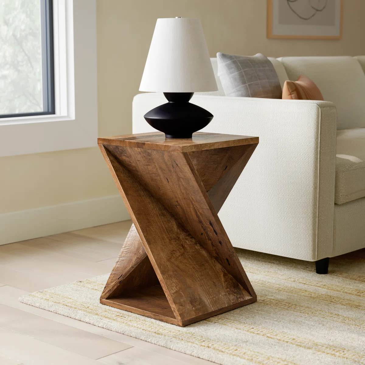 Rivera Solid Wood End Table