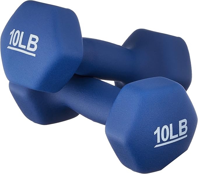 10LB Dumbbells 2Pk Dark Blue